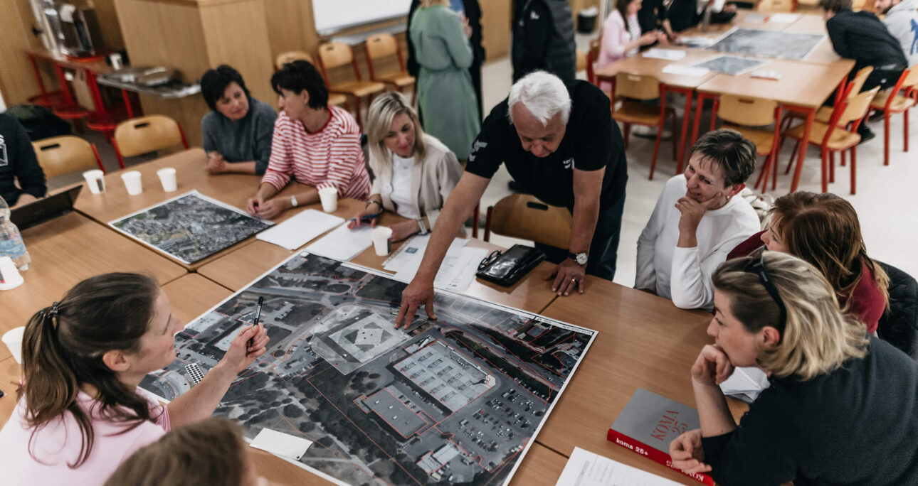 Diskuze nad plánem městské oblasti